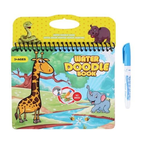 SİHİRLİ SU KALEMLİ KİTAP WATER DOODLE BOOK ELEPHANT