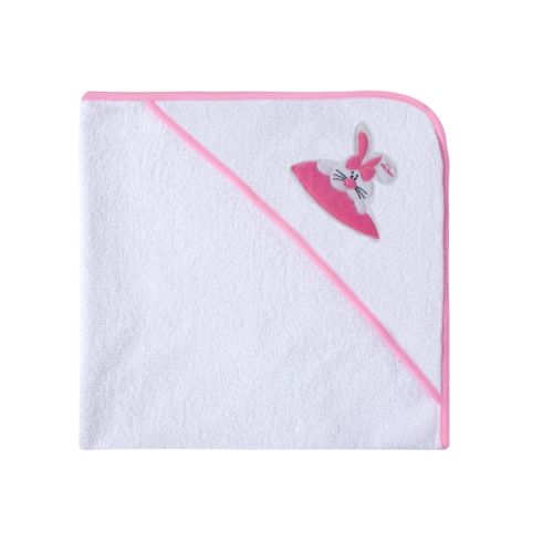 Sevi Bebe Bebek Havlusu Pembe