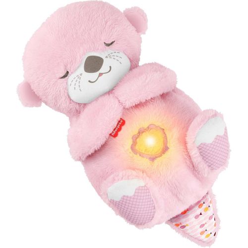 Fisher Price Uyku Ve Oyun Arkadaşı Su Samuru Pembe 0+