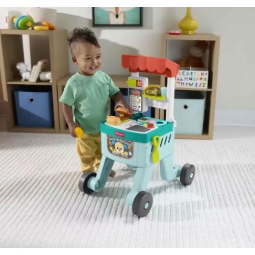 Fisher Price 4'ü 1 Arada Alışveriş Sepeti Yürüteç (6-36ay)