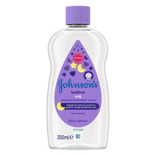 Johnsons Bedtime Oil Bebek Yağı  300 ml.