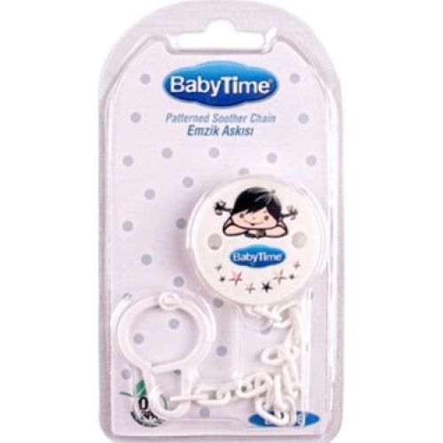 Baby Time Emzik Askısı Beyaz