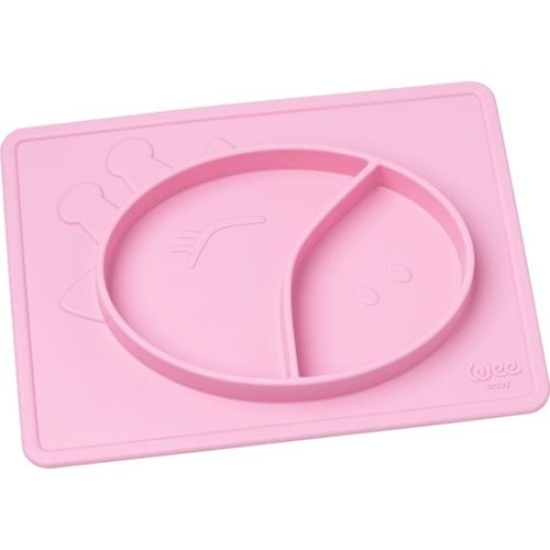 Wee Baby Prime Matlı Tabak Pembe