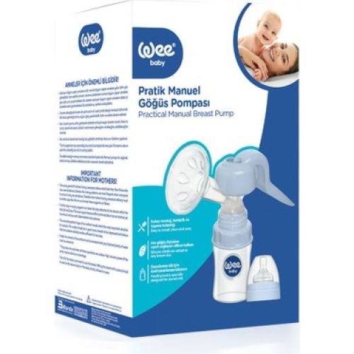 Wee Baby 752 Pratik Manuel Göğüs Pompası Antikolik Biberon 150 ml