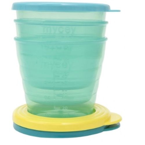 Mycey Toz Mama Saklama Kabı 3'lü Set