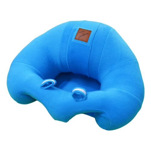 Bebe Yatmaz Oyuncaklı Bebek Oturma Destek Minderi Bebek Koltuğu Mavi