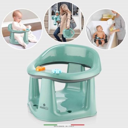 Elelelife 2in1 Vakum Bebek Banyo Oturağı ve Mama Oturağı Yeşil