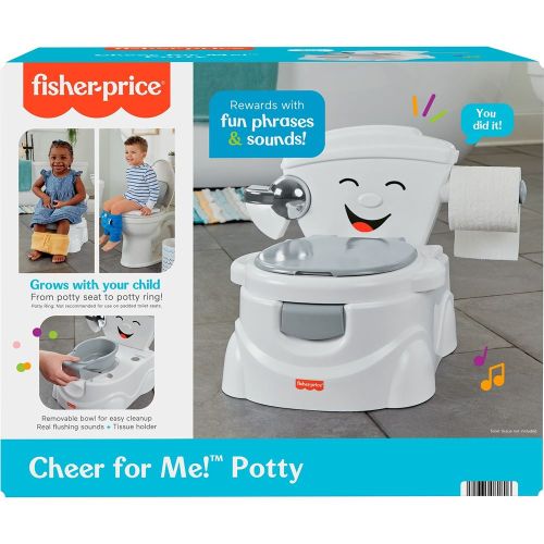 Fisher Price Eğitici Eğlenceli Tuvalet (Türkçe) Tuvalet Eğitimine Yardımcı Gri