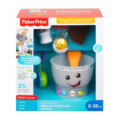 Fisher-Price Eğlenceli Mutfak Seti Oyuncak (Türkçe)