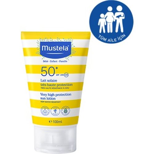 Mustela Very High Protection Sun Lotion Güneş Kremi Spf50 100 ML