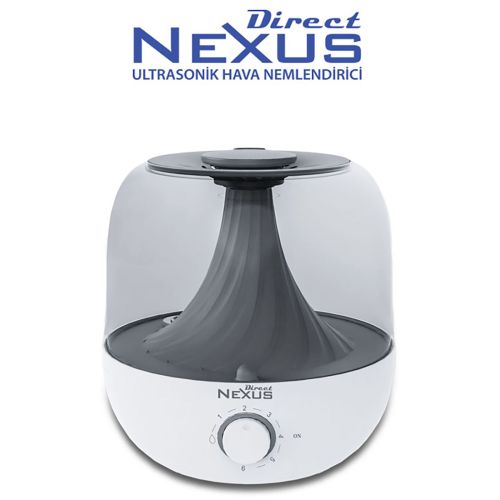 Direct NEXUS Ultrasonik Buhar Makinesi Humudifier / Aromaterapi Cihazı Diffüzör 3 Litre