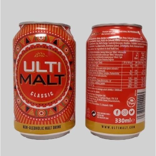 ULTIMALT ALKOLSÜZ MALT İÇECEK  SÜT ARTTIRICI 330ML