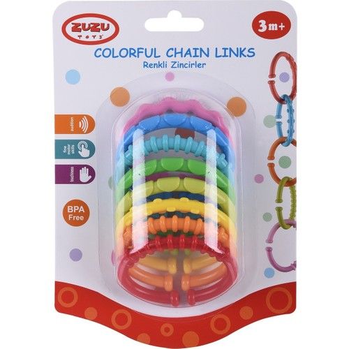 Zuzu Toys Renkli Zincirler 3+