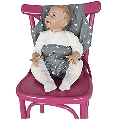 Sevi Bebe Kumaş Mama Sandalyesi Gri