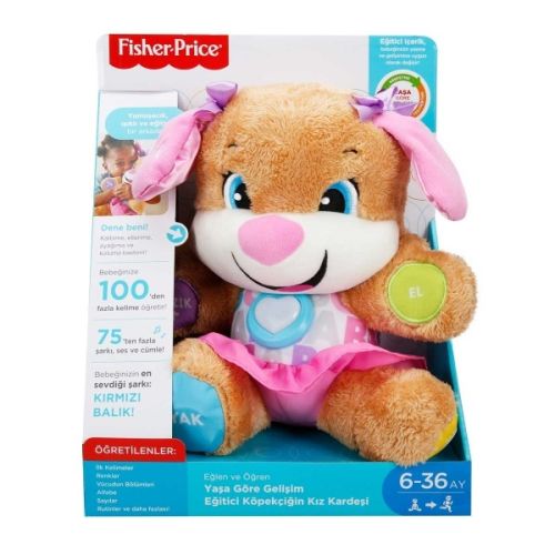 Fisher Price Eğlen & Öğren™ Yaşa Göre Gelişim Eğitici Köpekçik Kız Kardeşi