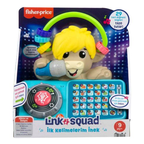 Fisher Price Sesli ve Işıklı Link Squad İlk Kelimelerim İnek