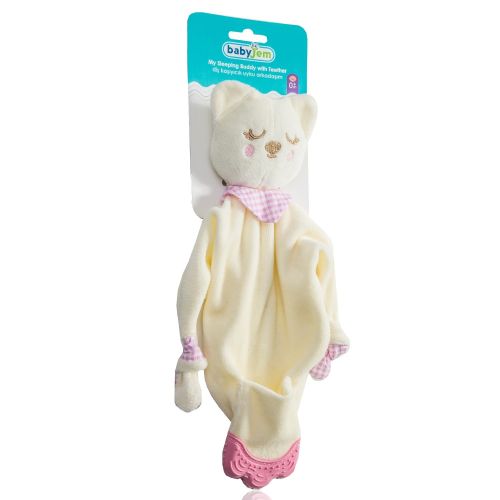 Babyjem Diş Kaşıyıcılı Uyku Arkadaşım Pembe