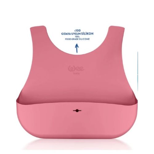 Wee Baby Nanninom Mama Önlüğü Pembe