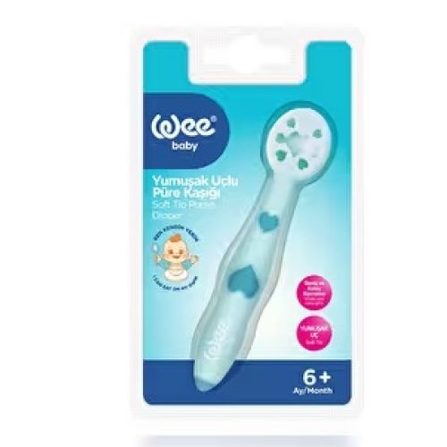 Wee Baby Yumuşak Uçlu Püre Kaşığı