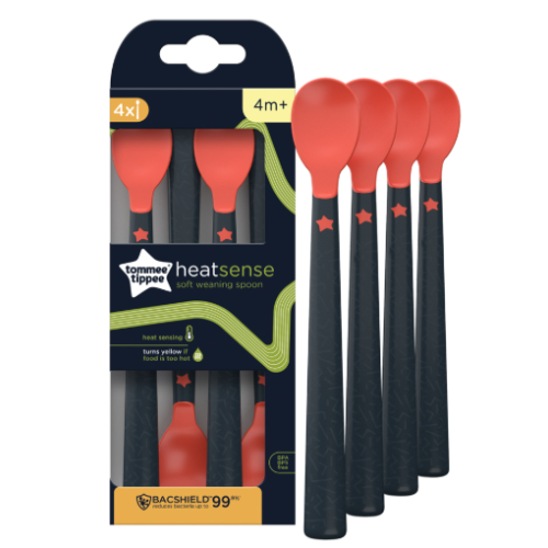Tommee Tippee Mama Kaşığı Isıya Dayanıklı 4'lü