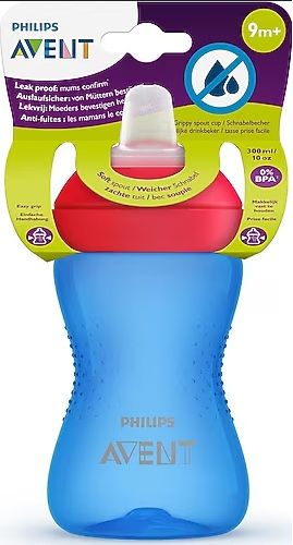 Avent  Bebek Alıştırma Bardağı Yumuşak Uçlu 300ml (Damlatmaz)