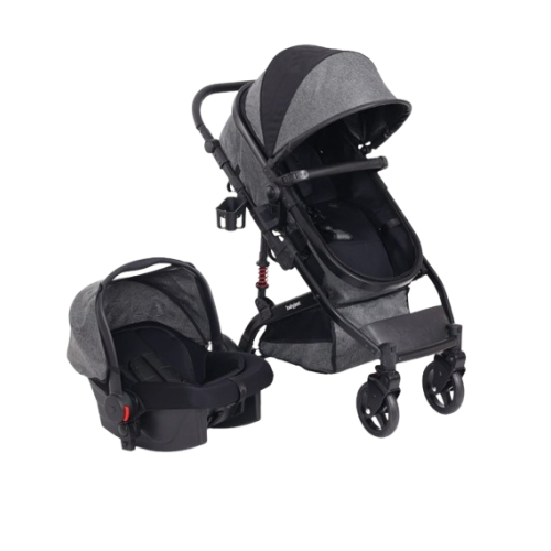 Babyjest Travel Sistem Bebek Arabası Gri