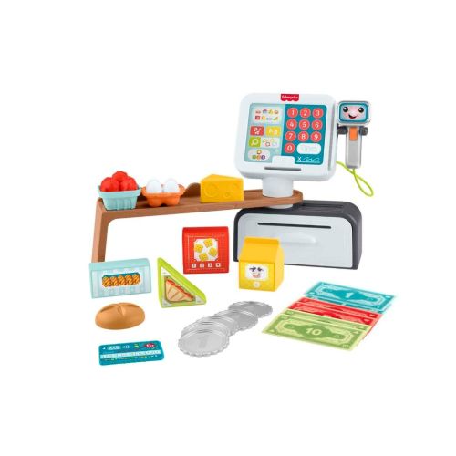 Fisher Price Sesli Eğlen ve Öğren Market Kasası