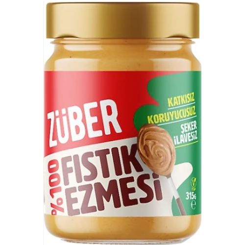 Züber %100 Fıstık Ezmesi 315g