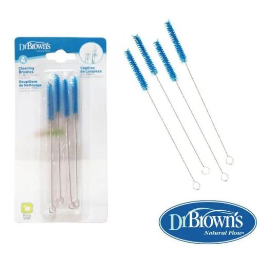 Dr. Brown's İnce Temizleme Fırçası 4'lü