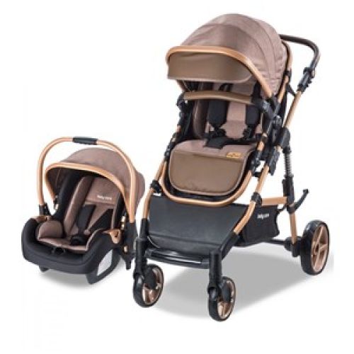Baby Care Bora Travel Sistem Bebek Arabası Kahverengi