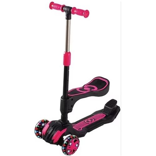 Cool Wheels Combo Scooter Pembe