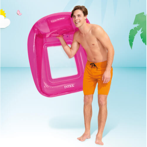 Intex Şişme Yatak Pembe 104cm