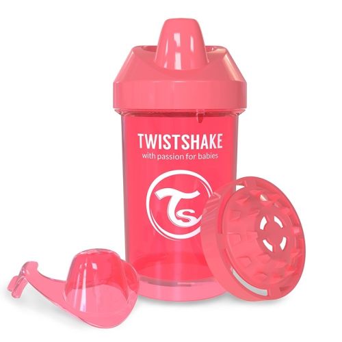 TWISTSHAKE ALIŞTIRMA BARDAĞI CRAWLER CUP 8M+ PEMBE