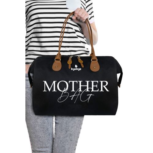 Stylo Mother Bag Anne Bebek Bakım Çantası Siyah