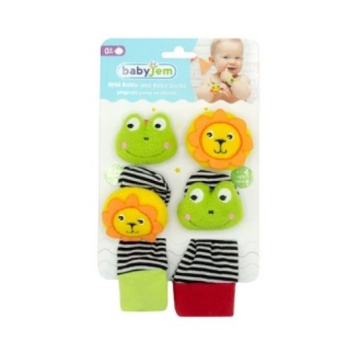 Babyjem Çıngıraklı Çorap Ve Bileklik Civciv