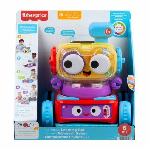 Fisher Price 4'ü 1 Arada Eğlenceli Robot