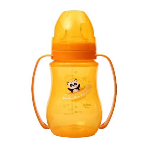 Wee Baby Galaxy Akıtmaz Alıştırma Bardağı 250 ml Turuncu