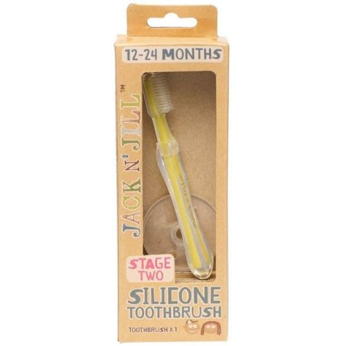Jack N'Jill Silikone Toothbrush Silikon Diş Fırçası 12-24 Months