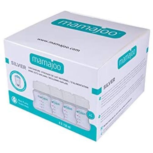 Mamajoo 4'lü Anne Süt Saklama Kabı 4x150ml