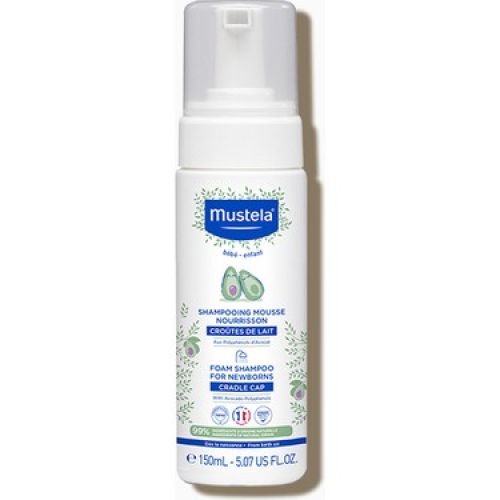 Mustela Foam Shampoo For Newborns - Yenidoğan Köpük Şampuanı 150Ml