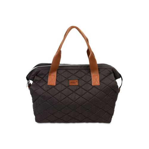 Nenny Baby Kapitoneli Mommy Bag Anne Bebek Bakım Çantası Füme