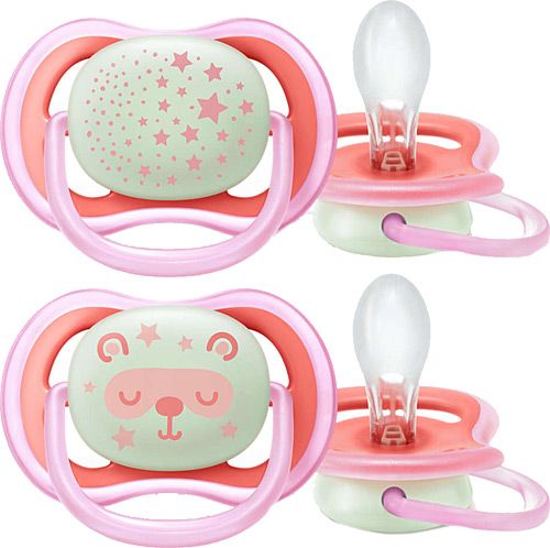 Philips Avent Ultra Air Night 2'li Silikon Emzik 6-18 AY