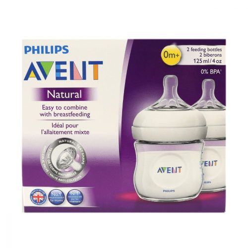 Philips Avent Natural 2'li 125ml/4oz  (0m+)