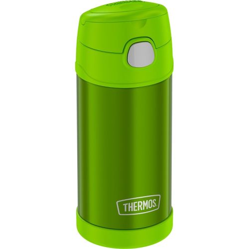 Thermos Fun tainer 355ml Pipetli Suluk Çelik Yeşil