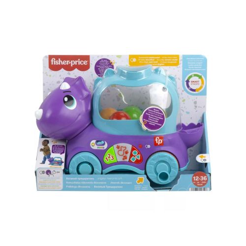 Fisher Price Eğlenceli Dinozor Mor