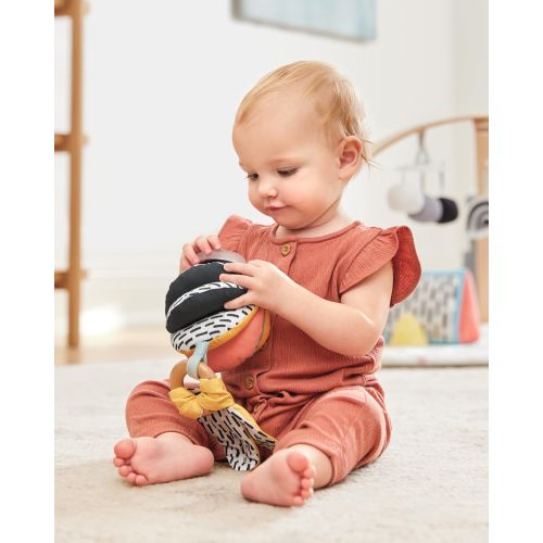 Skip Hop 3-in-1 Bebek Aktivite ve Diş Kaşıyıcı Arabası Oyuncak, Montessori