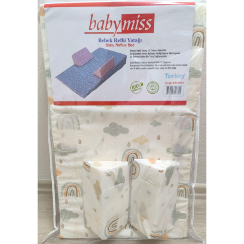 Baby Miss Eko Reflü Yastığı 0+ Ay Bulutlu