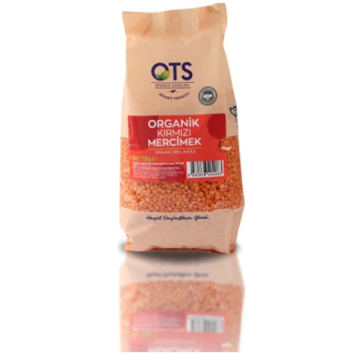 OTS Organik Kırmızı Mercimek 750 gr