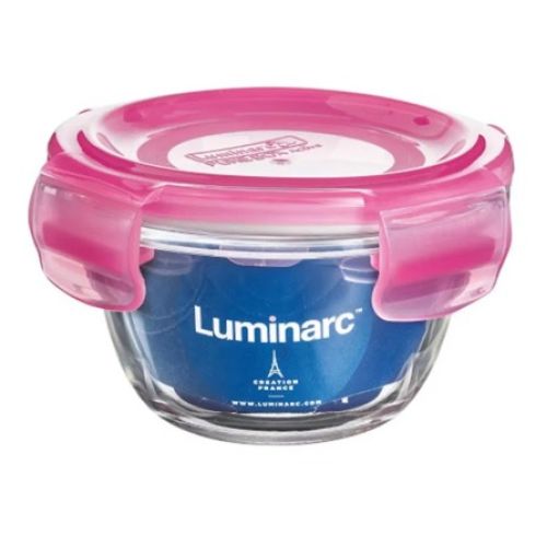 Luminarc Baby Box Yuvarlak Saklama Kabı  Mavi 20cl (7oz)