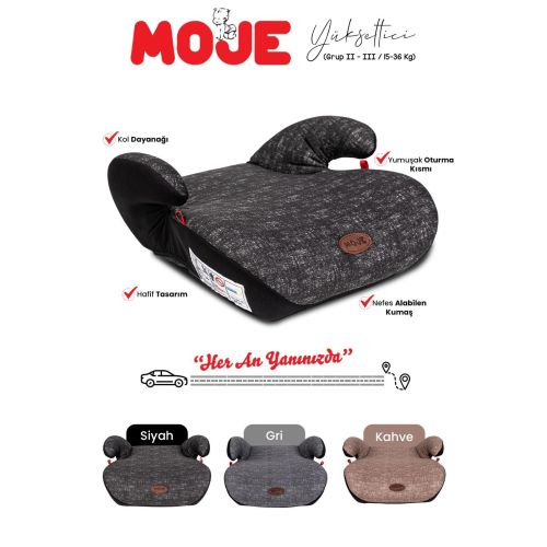 MOJE TraveLYükseltici 15-36 kg KAHVE